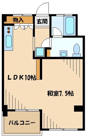 志村ビルの物件間取画像